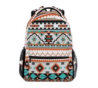WXLIFE Blue Gold Modern Abstract Marble Backpack Travel School Shoulder Bag - - 11.5x8x16 in