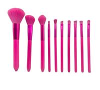 WXLYJXUE Make Up Brushes Set Makeup Brush Set 10 Pieces Synthetic Makeup Brushes for Foundation Blush Highlighter Concealer Makeup Tools Set