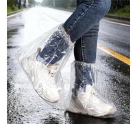 wxmuaper 20 Pcs Waterproof Shoe Covers Shoe Covers Disposable Shoe Covers for Rain Waterproof Boot Covers Non-Slip Indoor Outdoor Rain Cover for Shoes Plastic Overshoes for Men Women Kids(10 Pairs)