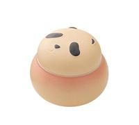 WXMYOZR Small Urn for Human Ashes Pet Ashes, Mini Keepsake Urn Cute Panda Handcrafted Ceramic Urn Memorial Cremation Urns,Pink