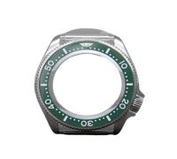 WXOSET 38mm Men's Case 316L Stainless Steel SKX013 Mod 10ATM Waterproof Precision Compatible with NH35 NH36 Movement 28.5mm-29mm Dial(Green 1)