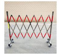 WXPGFEQ Expandable Retractable Construction Barrier Yellow Traffic Control Fence for Crowd Management & Event Safety Red Color Size: 1.5x2m - Ideal for Outdoor Use
