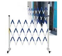 WXPGFEQ Retractable Expandable Construction Barrier Yellow Safety Fence for Crowd Control & Traffic Management Portable 1.2 * 5m for Outdoor Events - Blue Color