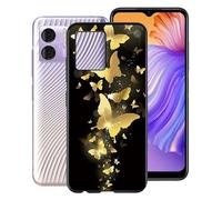 WXPPJ Case for Doogee N50 (6.52 inches), Black Silicone TPU Case, Ultra Thin Soft Protective Case, Shockproof Anti-Scratch Mobile Phone Case, Slim Bumper Cover for Doogee N50 - The Dancer