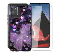 WXPPJ Mobile Phone Case for Motorola ThinkPhone Case with 1 Piece HD Screen Protector, Shockproof Protective Soft Silicone TPU Case Ultra Thin Bumper Cover for Motorola ThinkPhone (6.60 Inches) - XV16