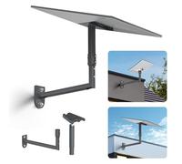 WXPSKY Starlink Mount, 360° Adjustable Starlink Wall Mount Aluminum Alloy Starlink Gen 3 Wall Mount with Starlinks Gen 3 Pipe Adapter for Starlink Standard 4/4X/Gen 3/Gen 2/Mini