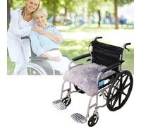 WXPXYBF Medical Grade Pure Wool Fleece Wheelchair Cushion for Ultimate Comfort Genuine Sheepskin Seat Pad for Wheelchairs Cars or Home Use