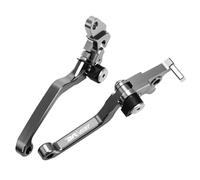 WXPYAQT Handlebar Clutch Lever for DRZ400 2000-2017 2016 2015 CNC Aluminum Motorcoss Pit Dirt Bike Pivot Foldable Brake Clutch Levers with