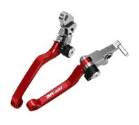 WXPYAQT Handlebar Clutch Lever for DRZ400 2000-2017 2016 2015 CNC Aluminum Motorcoss Pit Dirt Bike Pivot Foldable Brake Clutch Levers with