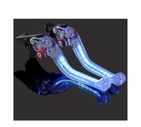 WXPYAQT Handlebar Clutch Lever Handle Brake for TMAX500 TMAX 530 DX SX TMAX 560 2010-2024 Motorcycle Always-on Signal Turn Light Brake Clutch levers