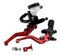 WXPYAQT Handlebar Clutch Lever Universal Motorcycle Modification CNC Brake Pump 7/8 Hydraulic Pump Adjustable Bull Horn Clutch Total Success Motorbike Accessor