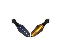 WXPYAQT Turn Signals Light Indicator 1pcs 8mm Motorcycle Turn Signal Lamp Sequential Flowing Flash Indicator Lights Amber Running Light Tail