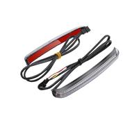 WXPYAQT Turn Signals Light Indicator Motorcycle Saddlebag Brake Flowing Turn Signal Accent Light For CVO For Touring For Road For Glide 2014-Up