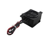 Wxqbjtam Small Electric PTC Fan Heater with Rapid Heating Function, Adjustable, 12V/24V, Suitable for Kitchen, Household And Indoor Use, 12V 180W