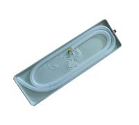 WXQTM Central Air Conditioning Condensate Pan General Air Conditioning Indoor Unit with Drainage Hole Suitable for Fan Coil Units (111x24x3cm)