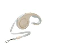 wxqzhf retractable dog lead pet automatic leash cat travel portable walking supplies-beige-five meters
