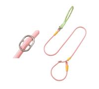 wxqzhf retractable dog lead traction rope explosion-proof medium and large adjustable walking rope-pink green