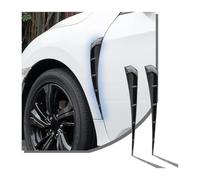 WXRNBN 2 Pcs Car Fender Side Vents for Mercedes-Benz E-Class W212 2009-2016, Car Side Air Flow Grille Exterior Hood Scoop Decorative Cover Auto Side Mesh Vent Decor,Black
