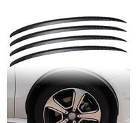 WXRNBN 2 PCS Flare Trim for Ford Transit Custom 2012-2022 2023 2024, Carbon fiber Wheel Arch Protector Car Wheel Arch Trim Car Mudguards Car Tyre Mudguard Protection,120CM