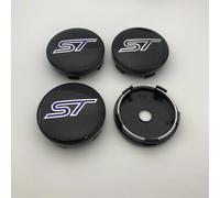 WxsDsq Wheel Center Hub Centre Caps 60MM 4 PCS Compatible with for Ford ST Focus X 2 3 Kuga Fiesta Mondeo Hubcaps ABS Alloy Ring,D