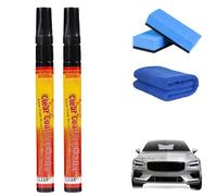 Wxshang Clearfix Scratch Removal Pen, Quickly and Accurately Repair Minor Scratches and Abrasions, For Most Cars & Motorcycles, Small and Portable, Simple and Easy to Use (2 Pcs)