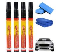 Wxshang Clearfix Scratch Removal Pen, Quickly and Accurately Repair Minor Scratches and Abrasions, For Most Cars & Motorcycles, Small and Portable, Simple and Easy to Use (4 Pcs)