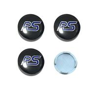 WxsYFFS Hub Centre Caps Wheel Hub Cap 4Pcs 54mm Compatible with for Ford RS Fiesta Focus Fusion Mondeo decorative Sticker ABS Synthetic Materials,B