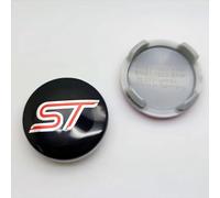 WxsYFFS Hub Centre Caps Wheel Hub Cap 4Pcs 54mm Compatible with for Ford ST Focus Fiesta ABS Synthetic Materials,B