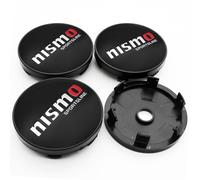 WxsYFFS Hub Centre Caps Wheel Hub Cap 4Pcs 60mm Compatible with for Nissan Juke Micra Qashqai X-Trail X Trail Leaf Ariya ABS Synthetic Materials,A