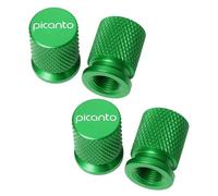 WxsYFFS Valve Caps Tire Valve Cap Dust Cap 4 Pcs Compatible with for Kia Picanto GT Line A Alloy Tyre Stem Dust caps Tire Accessories,G
