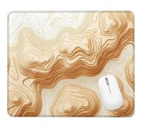 Wxuaixnn Abstract Gaming Small Mouse Pad, 27x21cm Square Computer Mouse Pad, Portable Small Mouses Mat with Non-Slip Rubber, Washable Stitched Edge, for Gaming Office Worki and Home. WH-4663