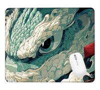 Wxuaixnn Animals Gaming Small Mouse Pad, 30x25cm Square Computer Mouse Pad, Portable Small Mouses Mat with Non-Slip Rubber, Washable Stitched Edge, for Gaming Office Worki and Home. WH-6179