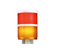 WXVFX 180 Rotatable Led Signal Tower Light DC12-24V AC220V with Buzzer Led Stack Lights Steady Flashing Signal Warning Lights(3 Layer AC 220V)