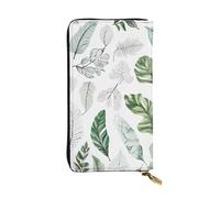 WXWJSHMGC Basil Thyme Dill & Rosemary Print Fashion Long Wallet Shopping Clutch Purse Pu Leather Handbags for Ladies,Men's Wallets