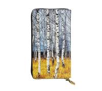 WXWJSHMGC Beautiful Tree Print Fashion Long Wallet Shopping Clutch Purse Pu Leather Handbags for Ladies,Men's Wallets