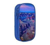 WXWJSHMGC Beauty Grand Canyon Print Large Capacity Double Layer Pencil Case with Zipper â€“ Durable Fabric School Pouch for Pens,â€“ Ideal for Students