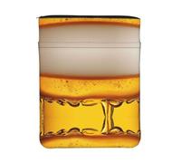 WXWJSHMGC Beer Wallpaper Print Book Cover with Zipper,Waterproof Book Sleeve Pouch with Front Pocket, Book Protector for Paperbacks,Multifunctional Storage Bag for Hardcovers