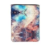 WXWJSHMGC Complex Color Print Book Cover with Zipper,Waterproof Book Sleeve Pouch with Front Pocket, Book Protector for Paperbacks,Multifunctional Storage Bag for Hardcovers