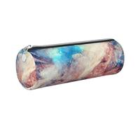 WXWJSHMGC Complex Color Print Leather Pencil Case Zipper Pen Makeup Cosmetic Holder Pouch Stationery Bag for School, Work, Office