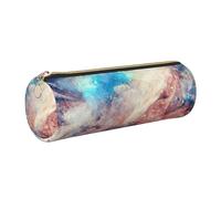 WXWJSHMGC Complex Color Print Leather Pencil Case Zipper Pen Makeup Cosmetic Holder Pouch Stationery Bag for School, Work, Office