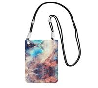WXWJSHMGC Complex Color Print Mini Crossbody Phone Bag - Ladies Purse for Mobile and Smart Phones