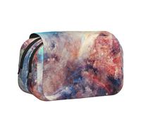 WXWJSHMGC Complex Color Print Pen Case Bag - Portable Double Layer Storage Pencil Bag for Child, Girls, Boys and Adults