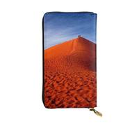 WXWJSHMGC Desert Print Fashion Long Wallet Shopping Clutch Purse Pu Leather Handbags for Ladies,Men's Wallets