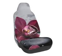 WXWJSHMGC Flower Stone Print Universal Auto Car Front Seat Covers Bucket Seats Auto Interior Accessories Protector Fit For Most Car(1pcs)