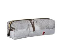 WXWJSHMGC Glitter Abstract Diamond Crystal Pattern Print Leather Pencil Case Simple,with Metallic Zipper Pocket,Storage Pouch for Girls Boys Student College Middle School