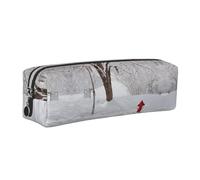 WXWJSHMGC Glitter Abstract Diamond Crystal Pattern Print Leather Pencil Case Simple,with Metallic Zipper Pocket,Storage Pouch for Girls Boys Student College Middle School