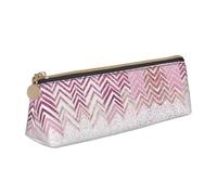 WXWJSHMGC Glittery Pretty Pattern Print Leather Pencil Case,Fountain Pen Case,Personalised Portable Big Capacity Study Pencil Case for Secondary School Girls Boys