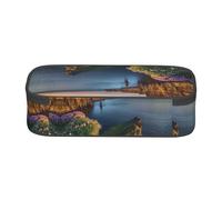 WXWJSHMGC Ireland Outdoors County Clare The Cliffs Print Pencil Case - Cute Pencil Case with Zip Closure Large Pencil Box for Student