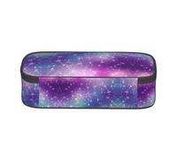 WXWJSHMGC Magic Space Print Pencil Case - Cute Pencil Case with Zip Closure Large Pencil Box for Student