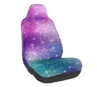 WXWJSHMGC Magic Space Print Universal Auto Car Front Seat Covers Bucket Seats Auto Interior Accessories Protector Fit For Most Car(1pcs)